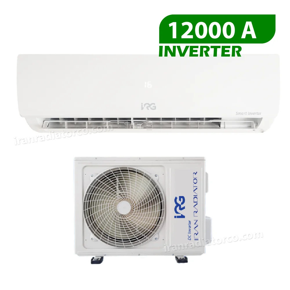 کولر گازی 12هزار ایران رادیاتور inverter(اینورتر)